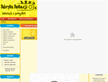 Tablet Screenshot of blog.fabrykafantazji.pl
